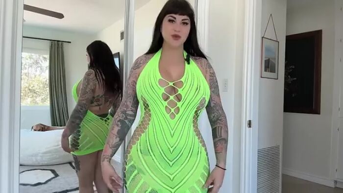 Sheer Neon Lace Try On Haul. Transparent See Through Dre