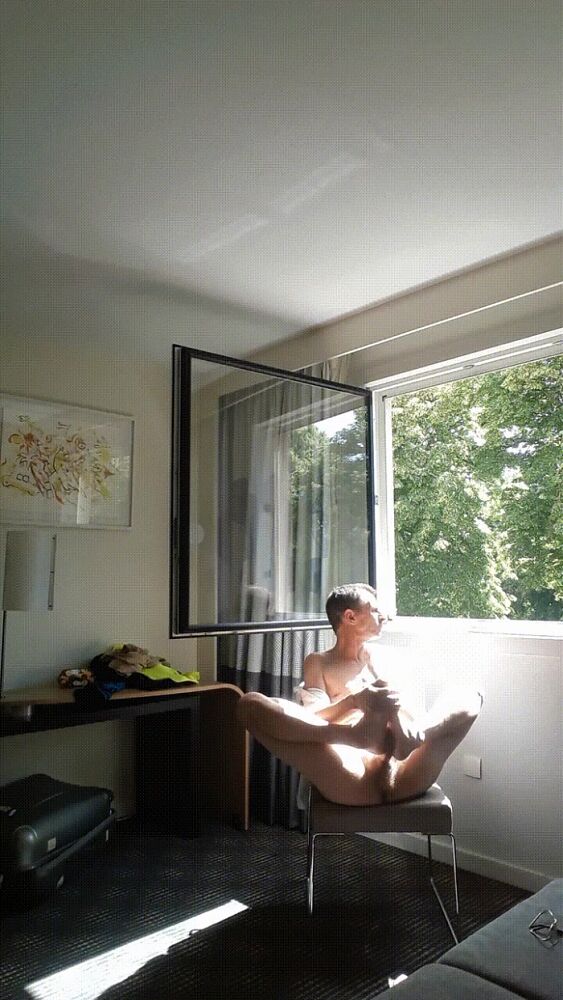 self footjob