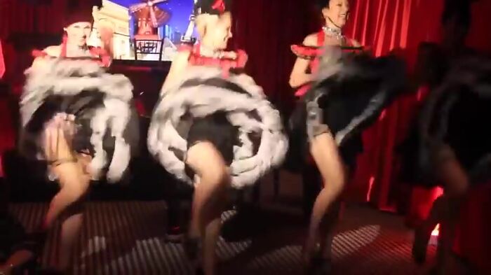 Канкан танец → Dance Cancan (Мулен Руж)